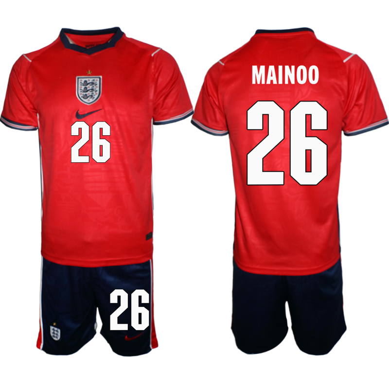Youth England 2026 World Cup soccer jersey f7a791bf
